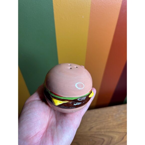 Ceramic burger and French fries fast food - have stoppers - Picture 5 of 5